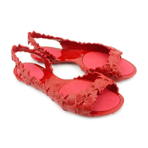Original Sea & Ocean Womens Red Flat Sandals
