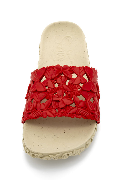 Comfortable feminine slides