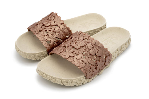 New Sunies Hawaii Copper Women Summer Slides