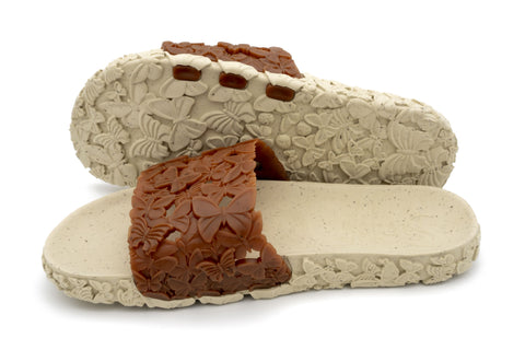 Comfortable Butterfly Caramel Slide