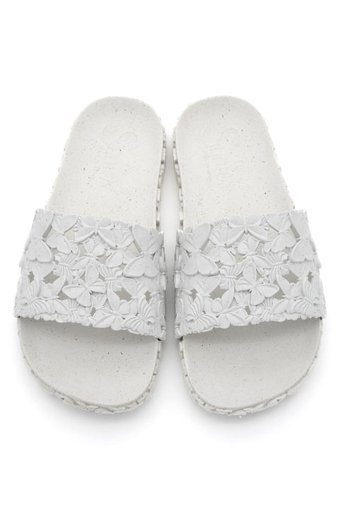 Butterfly White Slide