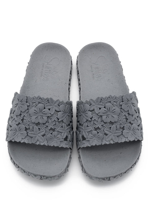 womens rubber slide sandals