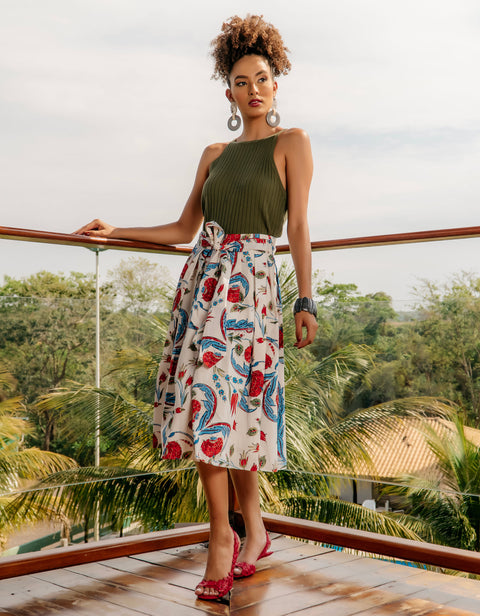 Girl Wearing Original Butterfly Red sandal