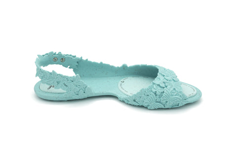 classy green flat sandals for women