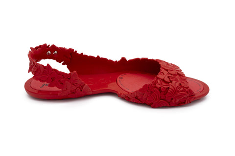 waterproof butterfly sandals flat