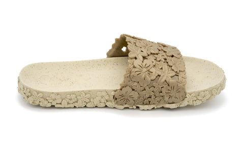 gold women summer slides
