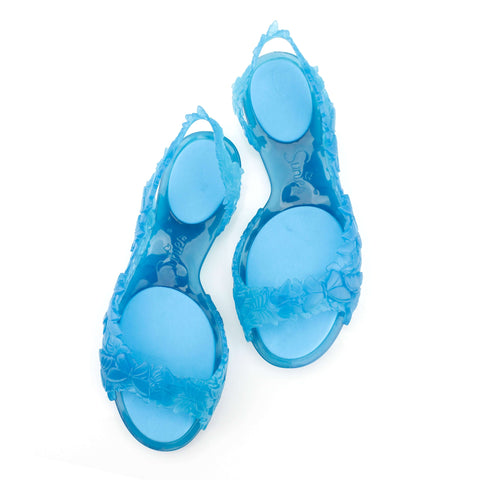 Sunies Butterfly Neon Blue Sandals