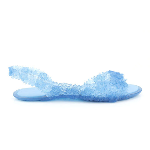 Neon Blue Sandals for Women