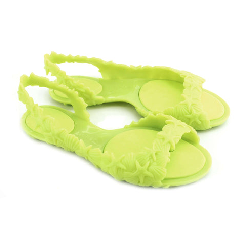 Original Sea & Ocean Neon Yellow Flat Sandals