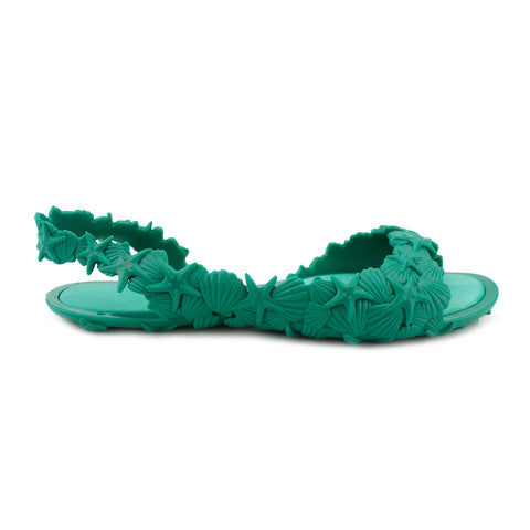 green summer sandals for women