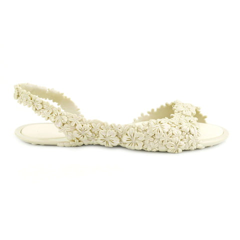 Pearl Colored Sandals for Women