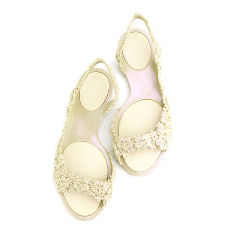 High quality Pearl Colored Sandals
