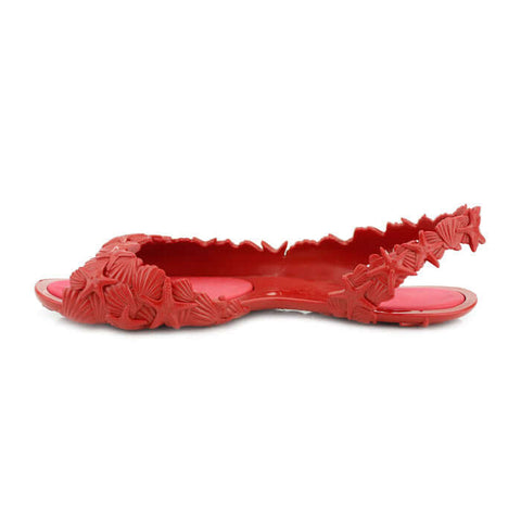 lightweight and comfortable red sandals for women