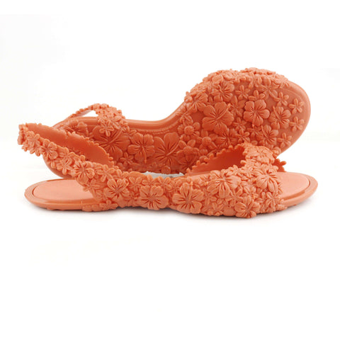 Eco-friendly and Comfortable Coral Flat Sandals