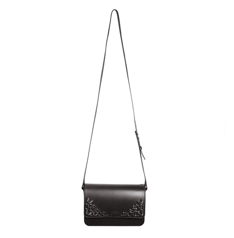 Womens Black Cross Body Bag