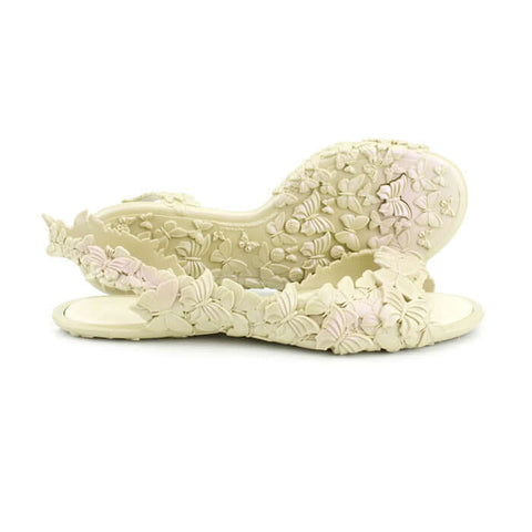 Butterfly Pearl Womens Flat Summer Sandals